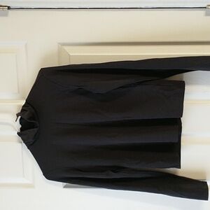 Lafayette 148 New York black mock neck turtle neck size M
